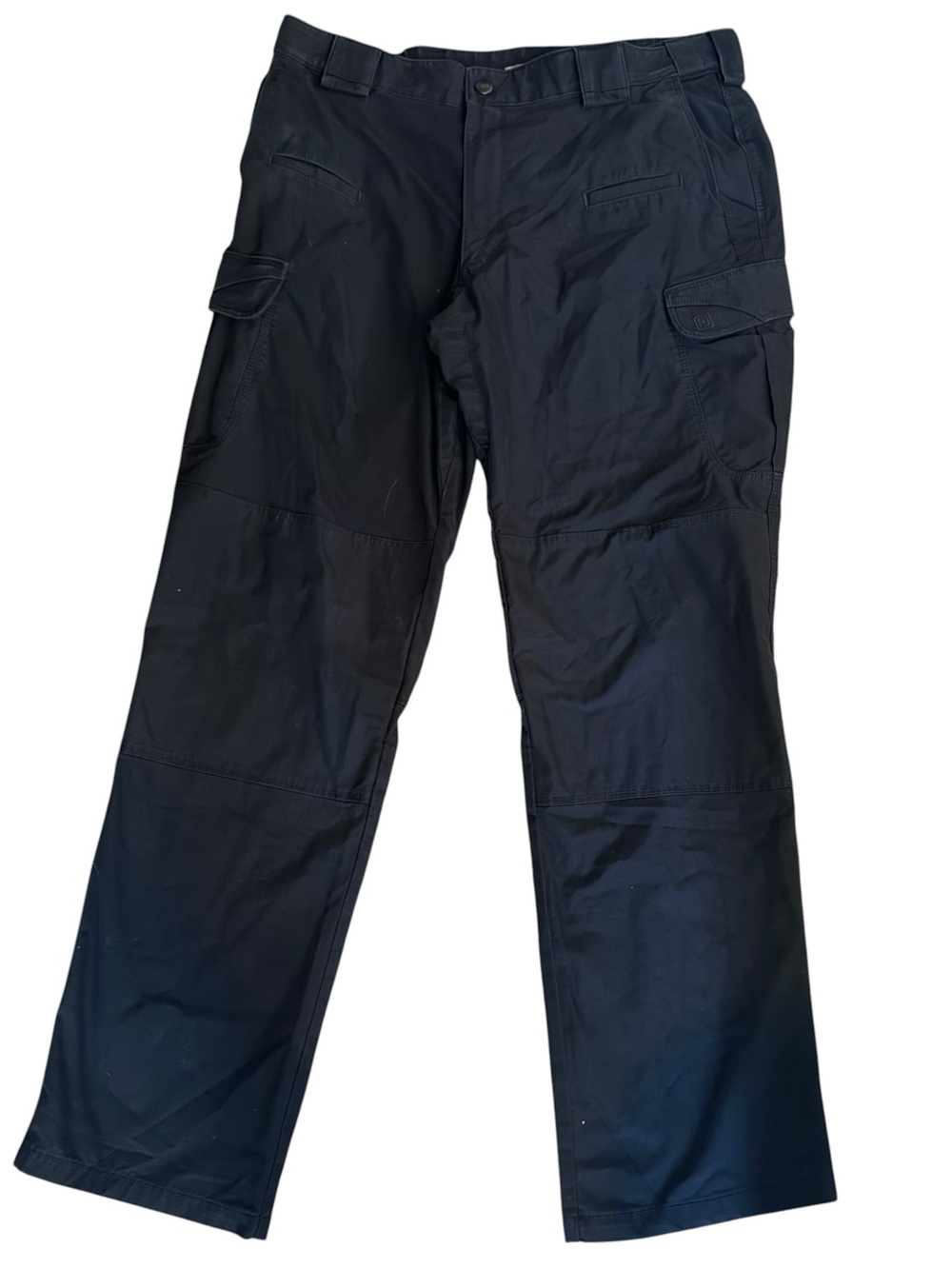 5.11 Tactical mens Black Cargo Pants - Classic Utility Style measured sz 34x32